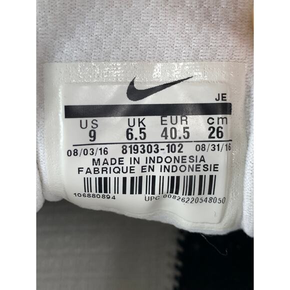 Nike Revolution 3 Women’s Running Shoes White Black Sz 9 819303-102 - Picture 10 of 11